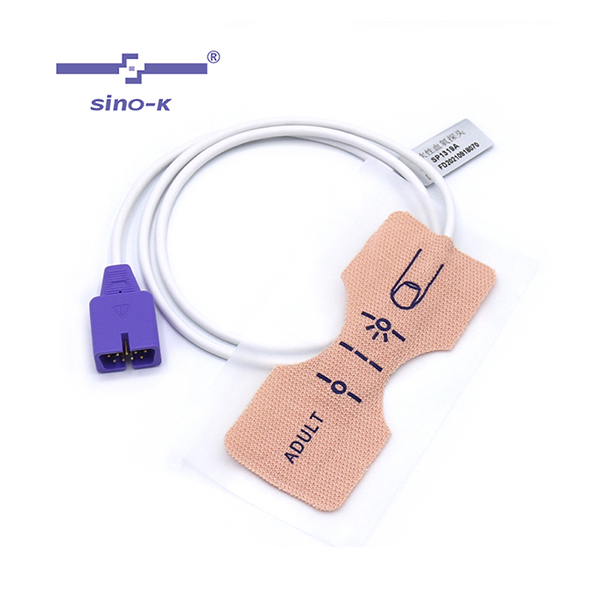 兼容Nellcor加密\成人一次性无纺布血氧探头