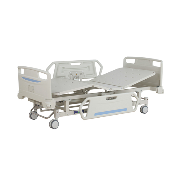 手动病床 中控刹车ICU病床护理床双摇床
