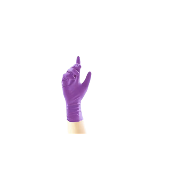 一次性医用紫色丁腈手套
