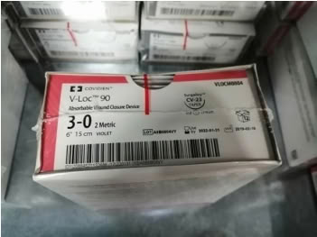 美国柯惠VLOCM系列可吸收伤口缝合线VLOCM0804