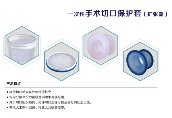 一次性手术切口保护套/牵开器