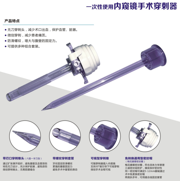 一次性使用内窥镜手术穿刺器