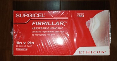 强生止血纱1962 速即纱 可吸收止血纱