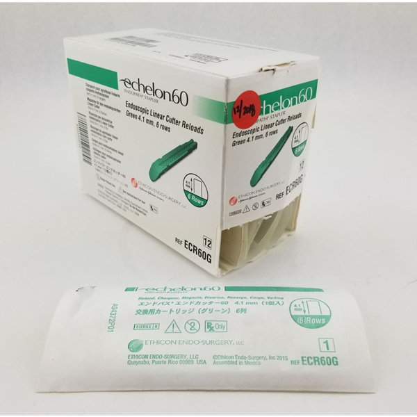强生Ethicon ECR60G腔镜关节头直线型切割吻合器和钉仓