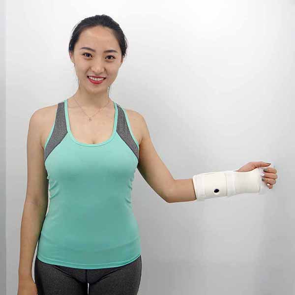 直型桡骨腕部支具 医用外固定支具腕部固定支具