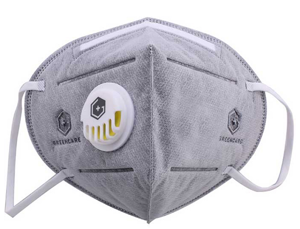格林特卫防PM2.5带呼吸阀口罩