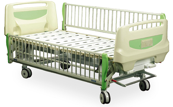儿童病床、医用儿童病床、中控双摇儿童病床
