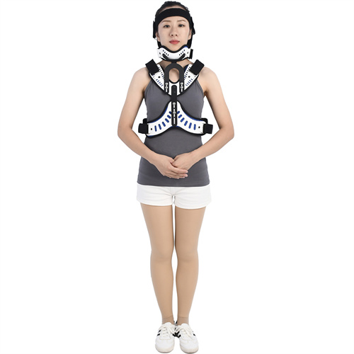 康隆达可调节头颈胸U型柱固定支具 成人颈托支架斜颈护具 颈椎可调节固定器 颈椎骨折术后支架