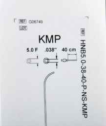 库克COOK 血管造影导管 HNB5.0-38-40-P-NS-KMP
