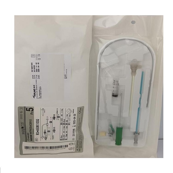 日本泰尔茂 血管鞘组 桡动脉鞘 股动脉鞘 股鞘 介入手术导管插入血管鞘RS*A90K10SQ/RS*