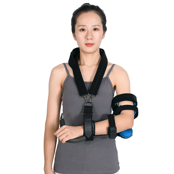 康隆达可调节肘关节固定支具肩肱骨折护具上肢前臂胳膊扭伤术后固定康复护托