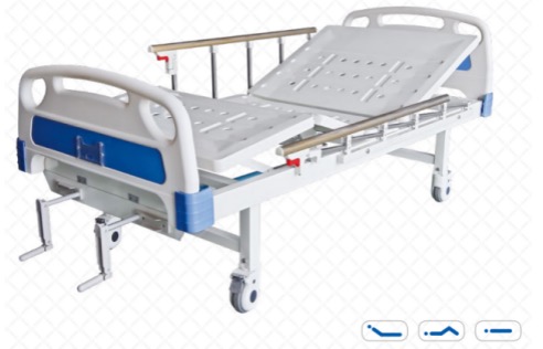 病房双摇护理床 单摇病床