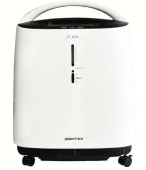 鱼跃制氧机家用带雾化低噪声3L升便携式医用级孕妇老人吸氧7F-3TW