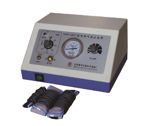 华新HXY-D04电动气压止血带/双通道止血仪/HXY型电动(压力表式)止血带(台式)