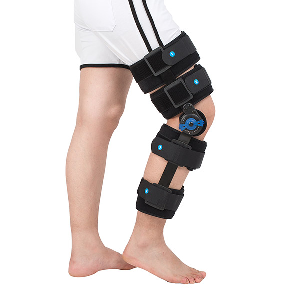 衡水天健腿部固定支具TJ-503 可调式膝关节固定器I型 Adjustable Knee Ortho