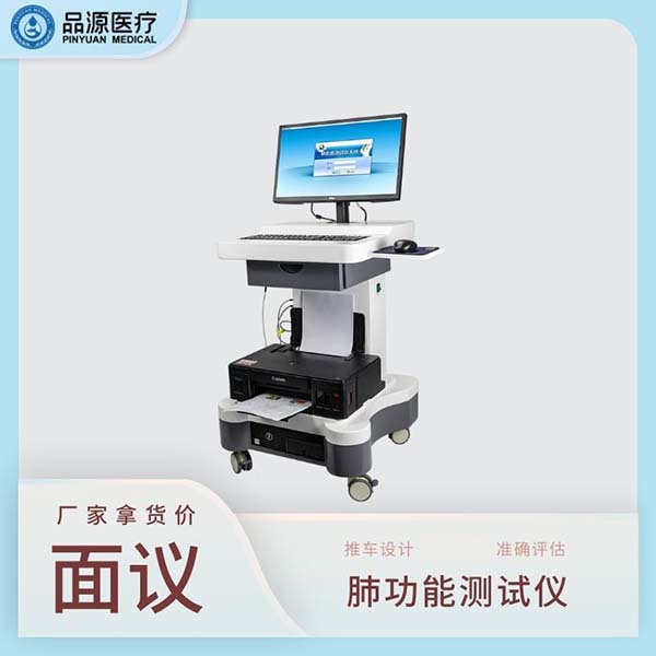 台式肺功能检测仪品源LUD-V4肺功能测定仪器轻松操作