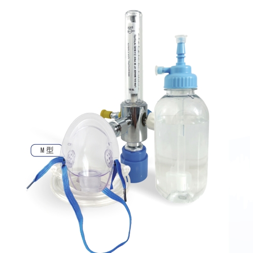 成人一次性使用加湿输氧管(MMI型)面罩款 医用呼吸道湿化瓶一次性使用湿化吸氧管发泡高湿面罩款