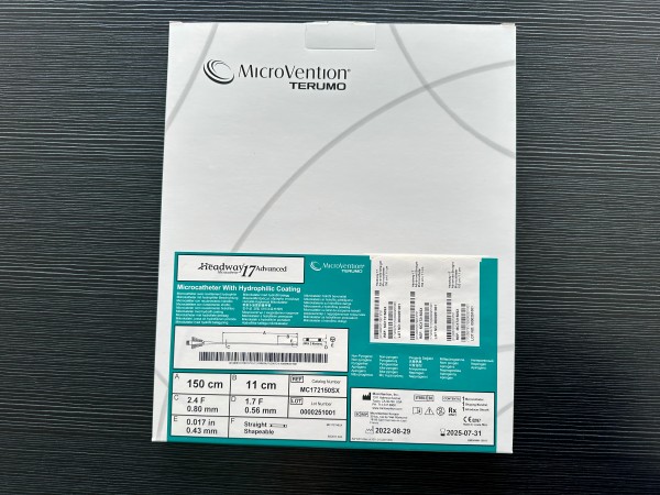 Microvention美科微先headway17 微导管MC172150SX