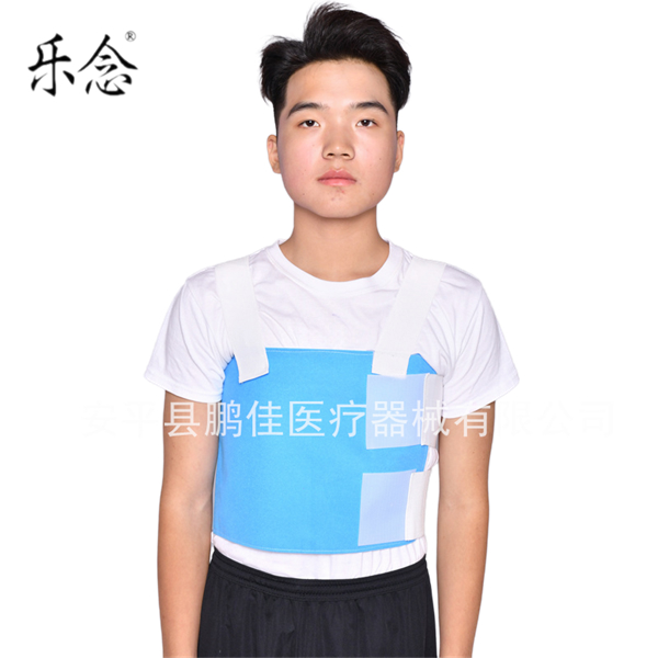胸部固定带乳腺压力绷带胸围固定带肋骨小创口固定舒适弹性康复带