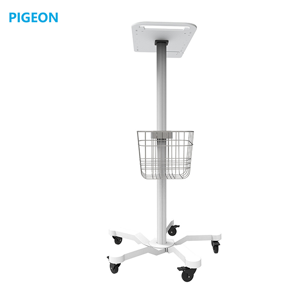 PIGEONECG心电图配套万曼呼吸机便携式超声胎儿监 护仪手推车支架