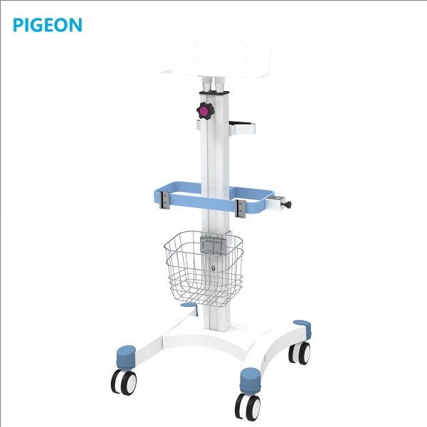 PIGEON医院监护仪呼吸推车诊所适配监护仪推车支架心 电图移动台车