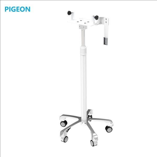 PIGEON复苏器落地支架医用台车五轮支架铝合金支架监 护仪移动台车