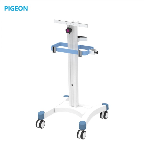 PIGEON鸽子医疗呼吸机灵智3e 手推车 呼吸机支架 移 动台车厂家