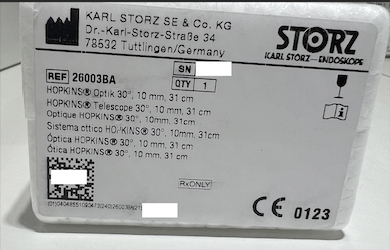 26003BA 史托斯腹腔镜内窥镜30度视角高清摄像系统KARL STORZ