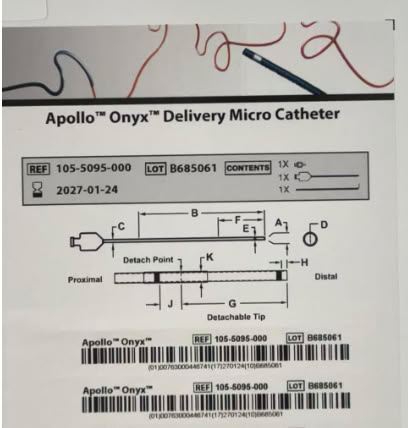 EV3柯惠 微导管 105-5095-000 阿波罗管 血管介入耗材