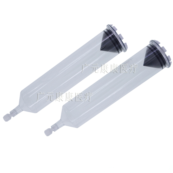 一次性使用CT造影针筒200ml广元康康医疗双筒CT增强造影剂推注针筒医保收费