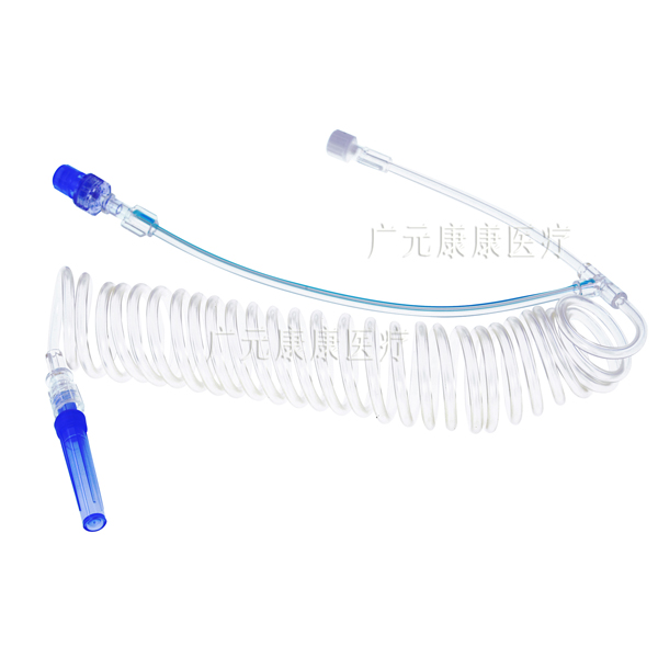 DSA血管减影造影高压连接管DE-240CVC数字减影单通道连接管T阀连接管