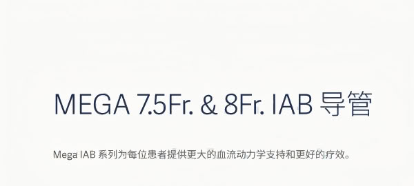 迈柯唯反搏球囊Mega 8Fr. 50cc 0684-00-0498-01