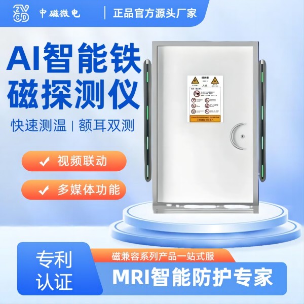 中磁微电MR铁磁探测系统核磁共振安检门金属探测器